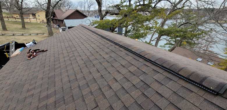 roof repair on lanark home