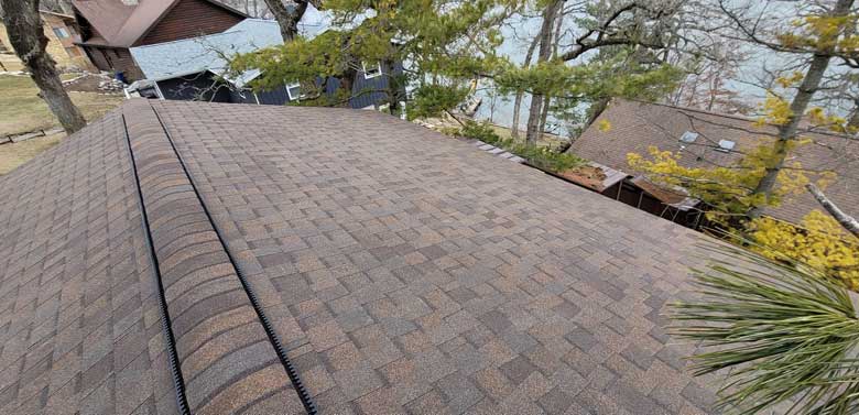 Residential Roofing Gallery - Lanark, IL Home Front Roof View