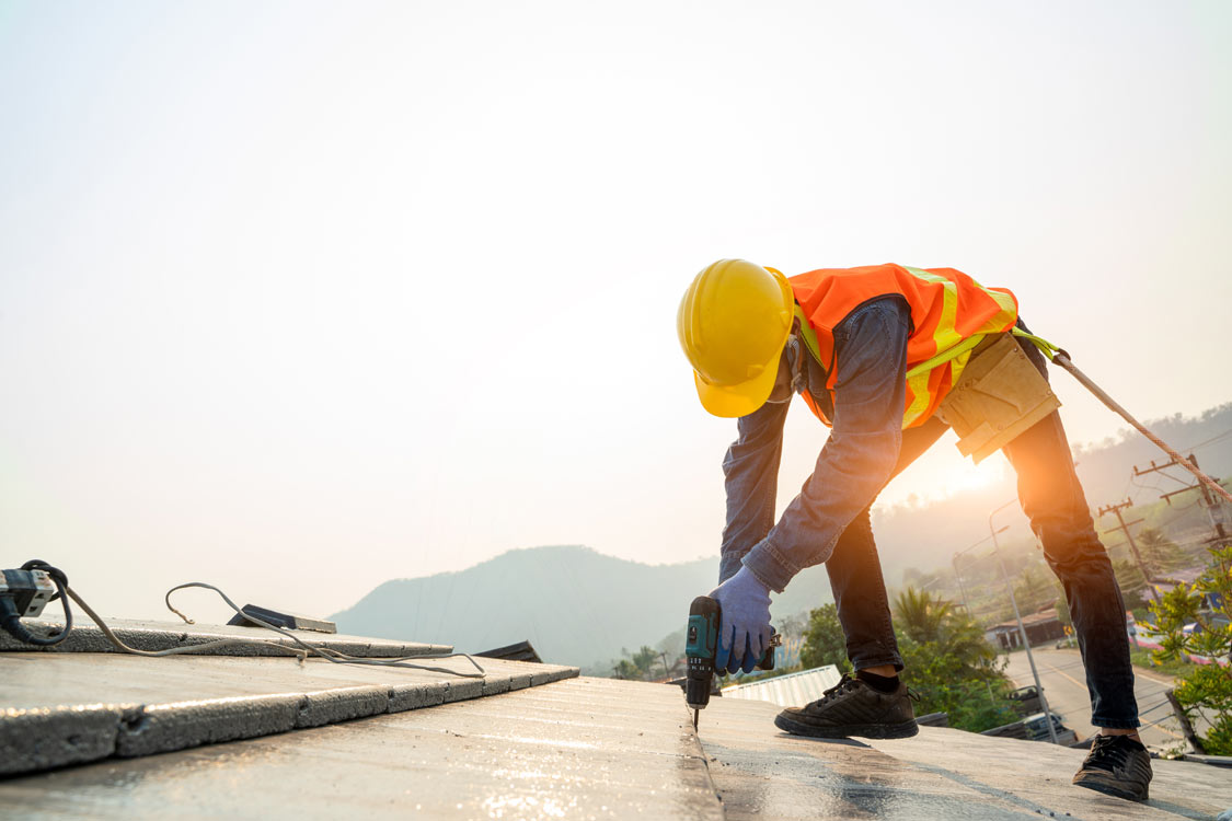 Commercial roofing experience and skills