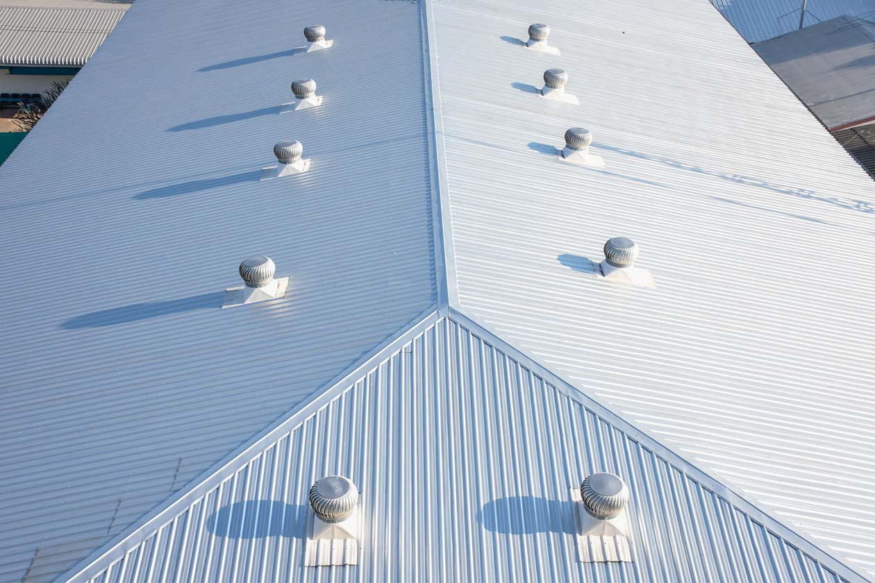 commercial metal roof may need repair