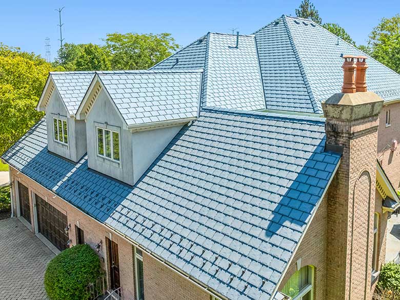 EcoStar composite steep-slope roofing