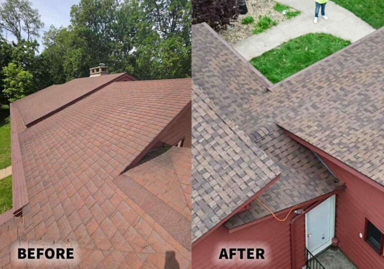 Kingston Way _Dubuque IA 52001 - before and after close up
