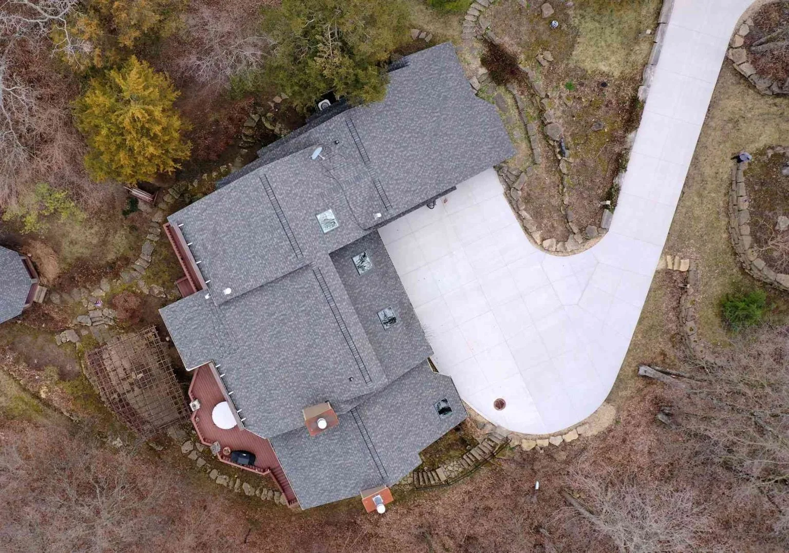 Photo of roof after of a full roof replacement