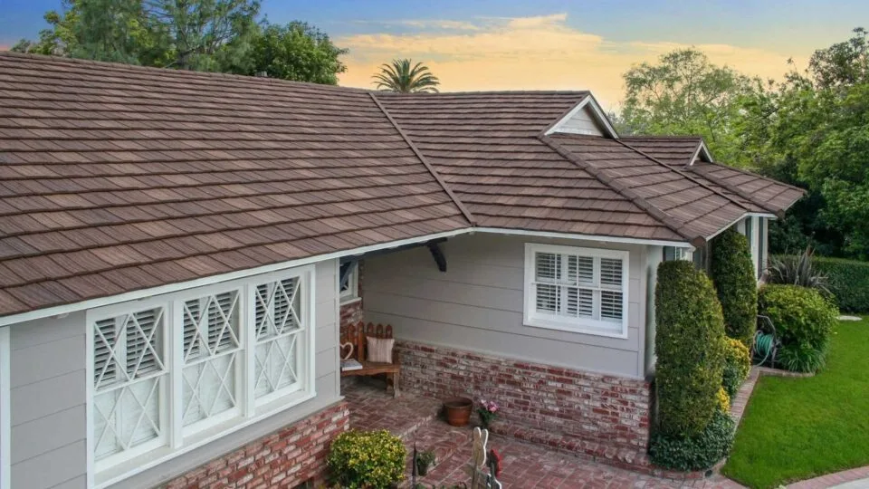 DECRA metal shake roofing