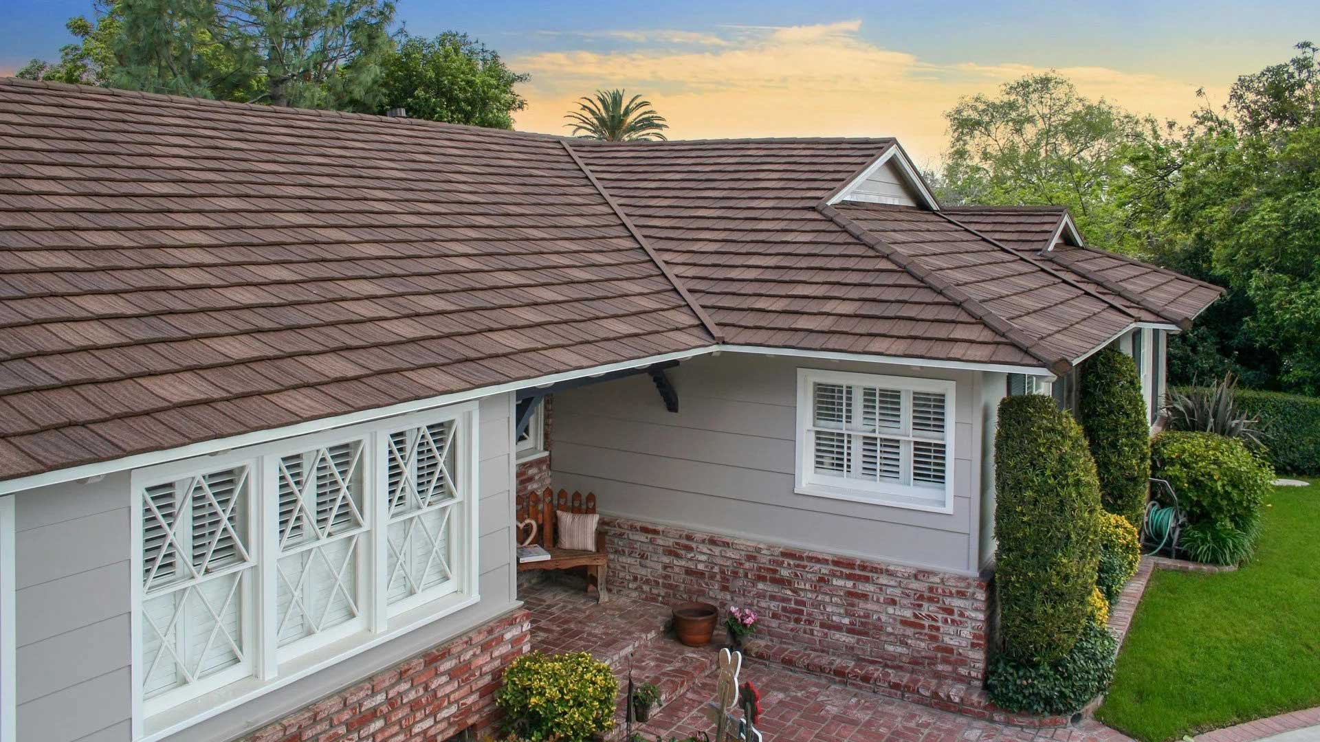 DECRA metal shake roofing