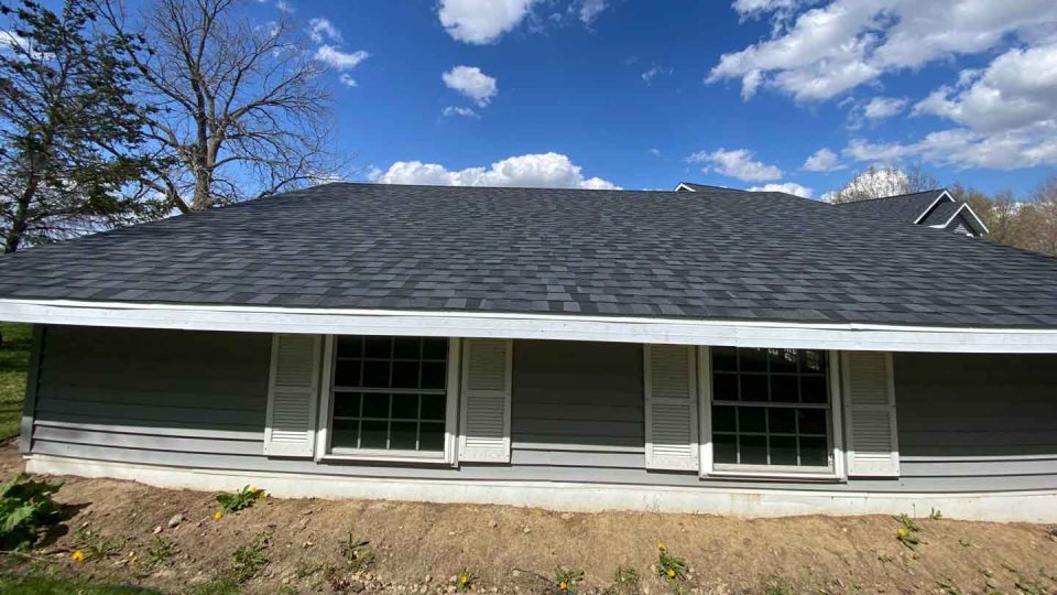 Dubuque, IA house #2 after roof replacement