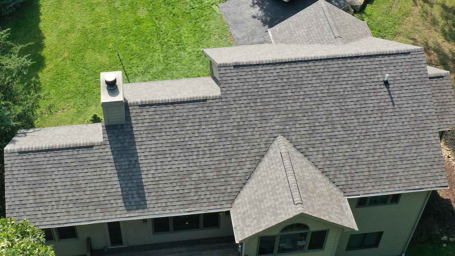 Photo of roof after of a full roof replacement