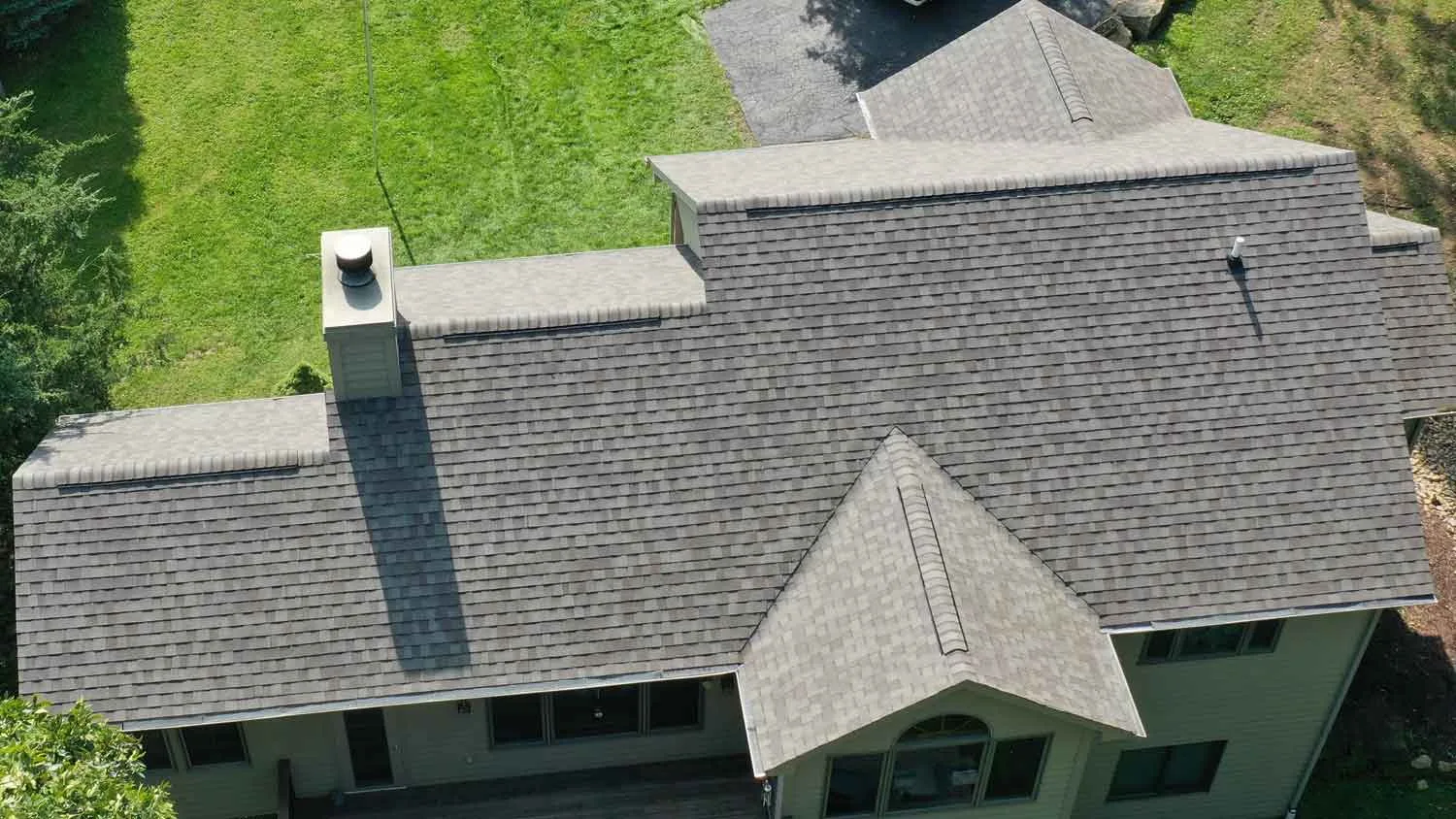 Photo of roof after of a full roof replacement