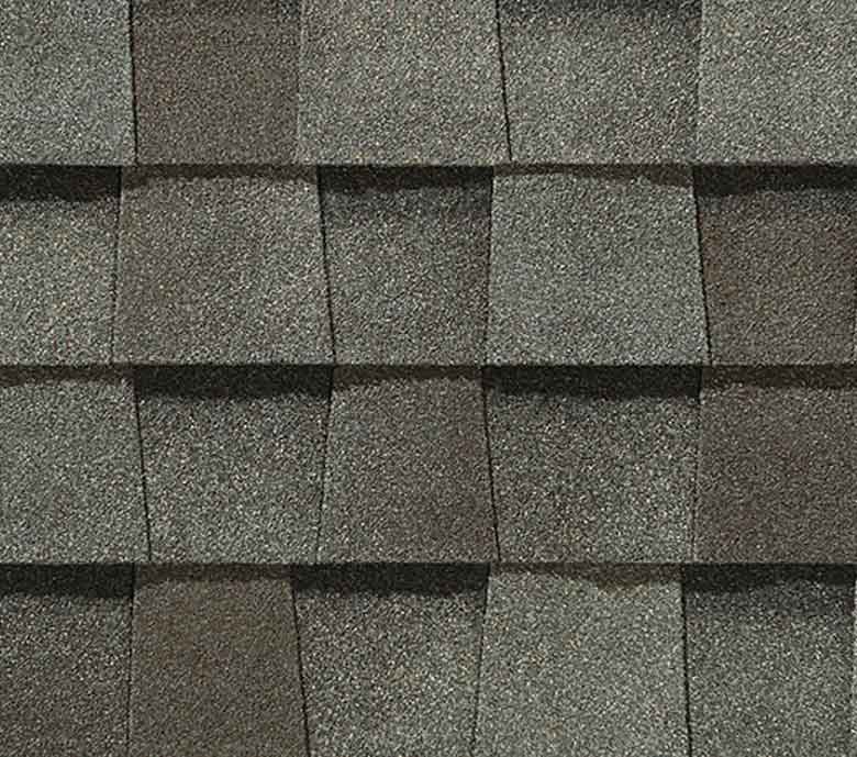 Landmark ClimateFlex asphalt shingle in weathered wood