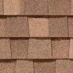 Landmark Premium asphalt shingle in resawn shake