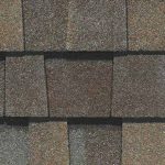 Landmark Pro asphalt shingle in prairie wood