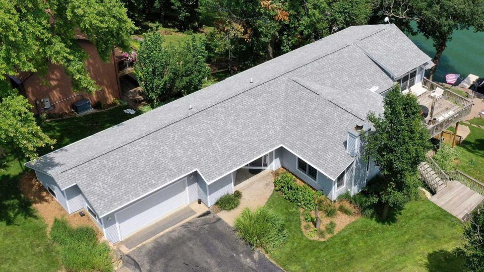 Mount Carroll, IL house #2 after roof replacement